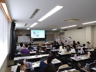 工作の様子