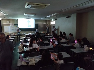 点灯の様子
