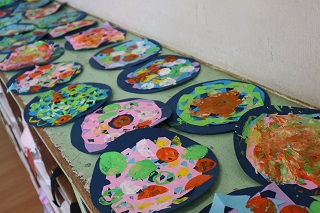 出来上がった作品