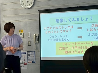 防災士の末安早苗さんから、仙台で東日本大震災を被災したご経験を伺いました