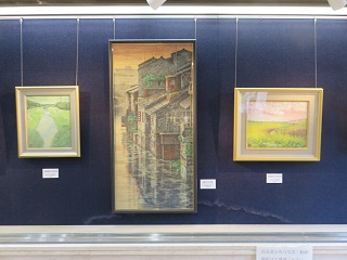 市民ギャラリー　後藤紳也日本画展の様子3