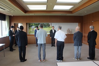 自治会長感謝状贈呈式