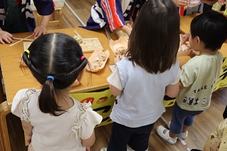 お店屋さんが開店しました。