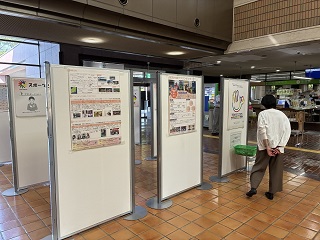 デフリンピックパネル展示