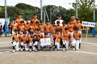 準優勝の流山ホークス