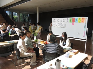 ホワイエイベントの様子