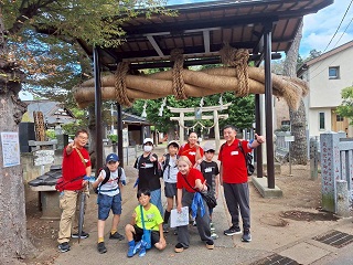 わくわく楽校～流山ヒストリーハンターズ～の様子