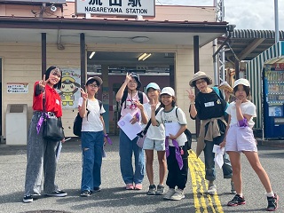 わくわく楽校～流山ヒストリーハンターズ～の様子