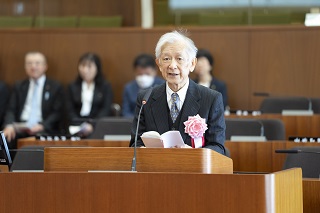写真：表彰式の様子