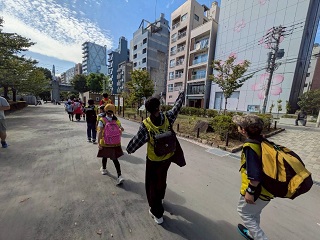 青少年相談員東部地区事業の様子