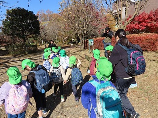 自然博物館に到着しました。