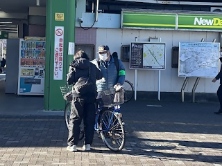 詐欺防止街頭啓発活動