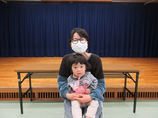 11月に誕生日を迎えたお友達とママ