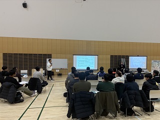 ジュニアスポーツ指導者講習会の様子1