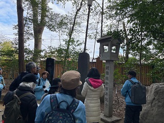 現地見学の様子