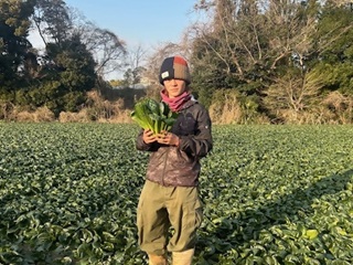 中山農産　代表　中山晶斗さん