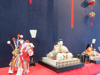 流山ひろがる和会員作品展の様子