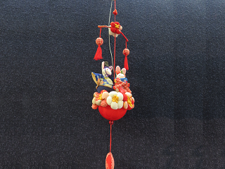 流山ひろがる和会員作品展の様子