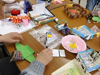 利根運河の鳥をモチーフにした鳥型キャンディーボックスポーチを作ろう