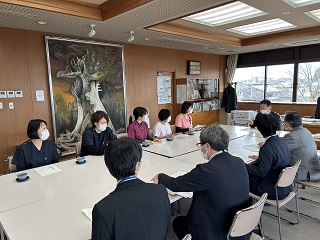 懇談の様子