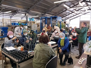 花と緑のボランティア講習会の様子