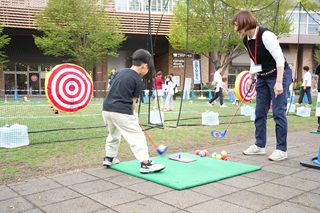ゴルフイベントの様子