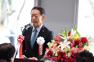 流山セントラルパークの新たな門出を祝う式典