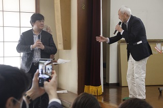 講演会でのやり取り