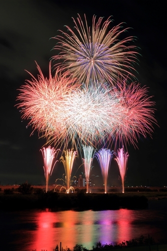 過去の流山花火大会画像
