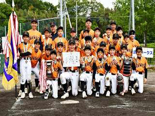 優勝した流山ホークス