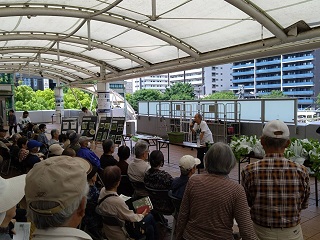 緑のカーテン（ゴーヤ）育て方講習会（流山おおたかの森駅）