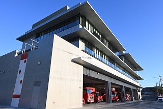 消防本部新庁舎の写真