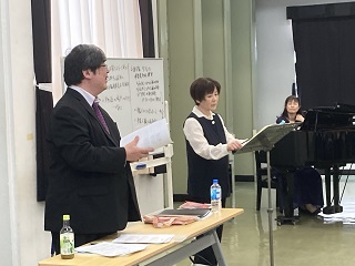 合唱連盟記念演奏会の合同練習の様子