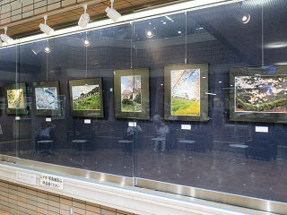 市民ギャラリー　流山市文化協会写真部作品展開催の様子