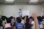 令和8年7月14日（火曜日）、流山市立中野久木保育所で、ヤクルトおなか元気教室を行いました。