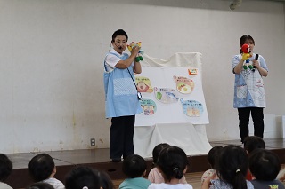 2歳児から5歳児クラスのようす