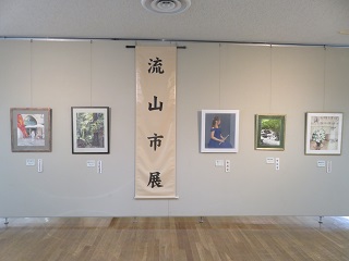市展の様子