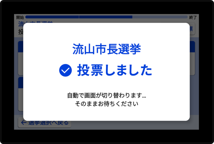 4. 投票が終了