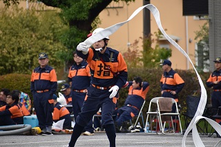 小型ポンプ操法