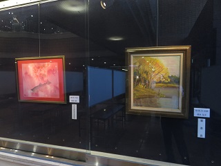 流山市展受賞作品展その2開催の様子