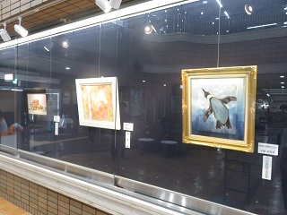 流山市展受賞作品展その2開催の様子