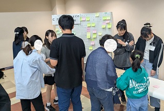 こども委員と見学者の意見交換会の様子