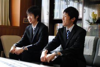 中学時代からのライバル同士