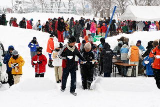 雪上運動会にも参加