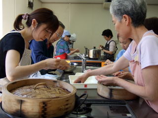 和菓子作りに挑戦