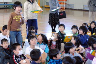 子どもらしい質問がたくさん出ました