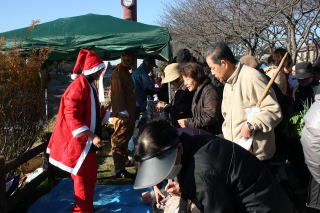 大人気となった福引き大会