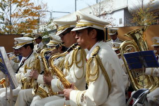 消防音楽隊の写真