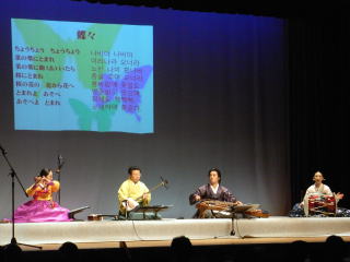 ステージ全体の様子の写真