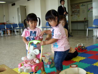 まさに双子ちゃん